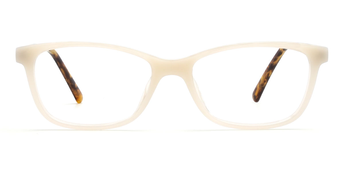 Crème Sylvie Lunettes - Rectangle Glasses