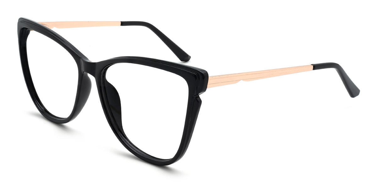 Schwarz Oden Brille - Square Glasses