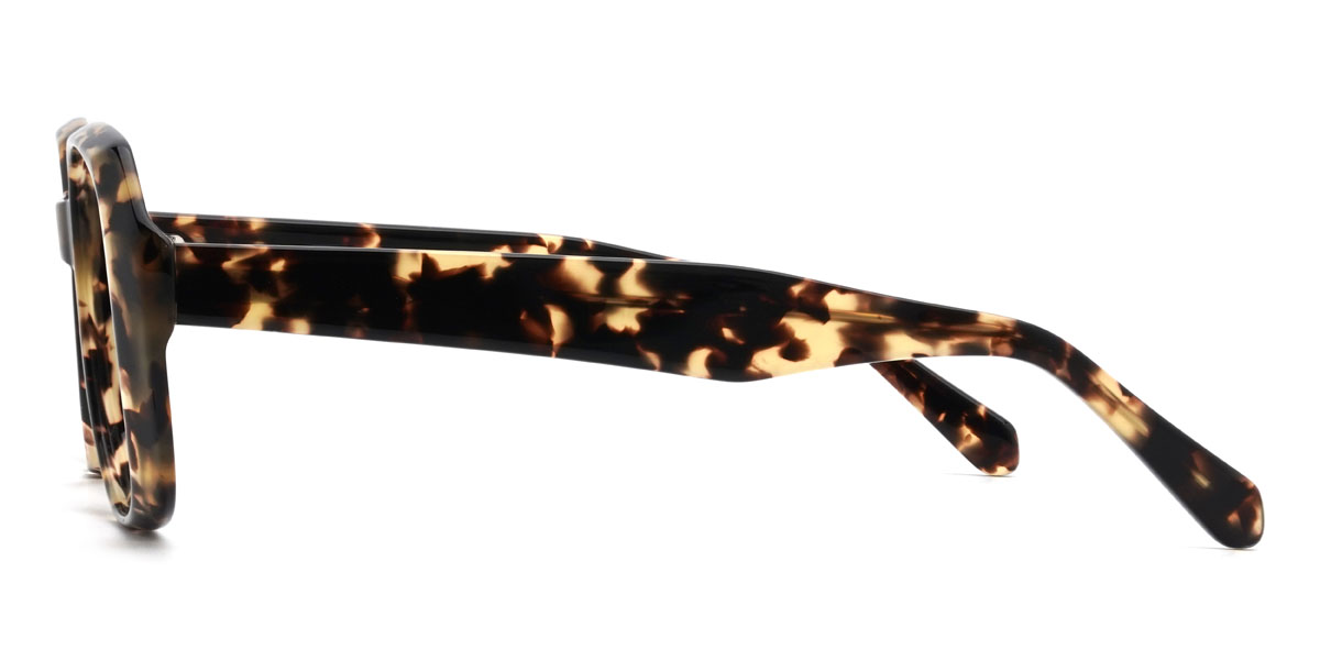 Ivoire Écaille de tortue Paola Lunettes - Rectangle Glasses