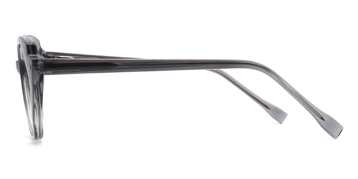 Gradient Grey Jionni Glasses - Oval Glasses