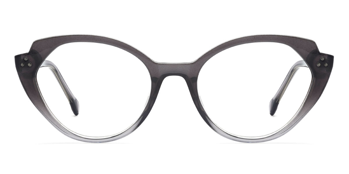 Gradient Grey Jionni Glasses - Oval Glasses
