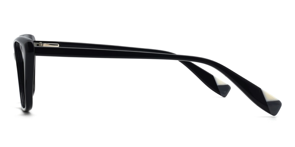 Black Firas Glasses - Cat Eye Glasses