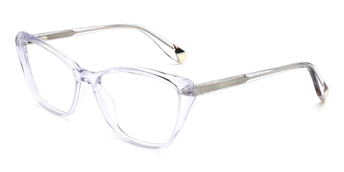 Clear Firas Glasses - Cat Eye Glasses