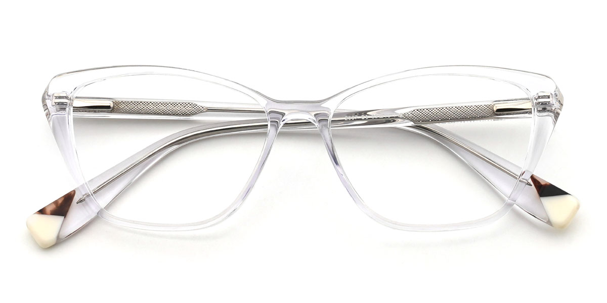 Clear Firas Glasses - Cat Eye Glasses