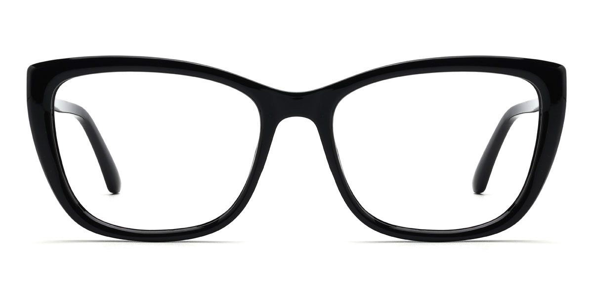 Black Cailyn Glasses - Cat Eye Glasses