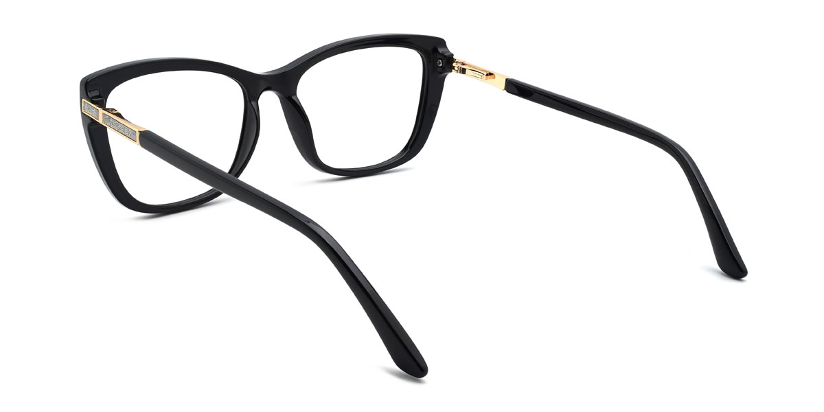 Black Cailyn Glasses - Cat Eye Glasses