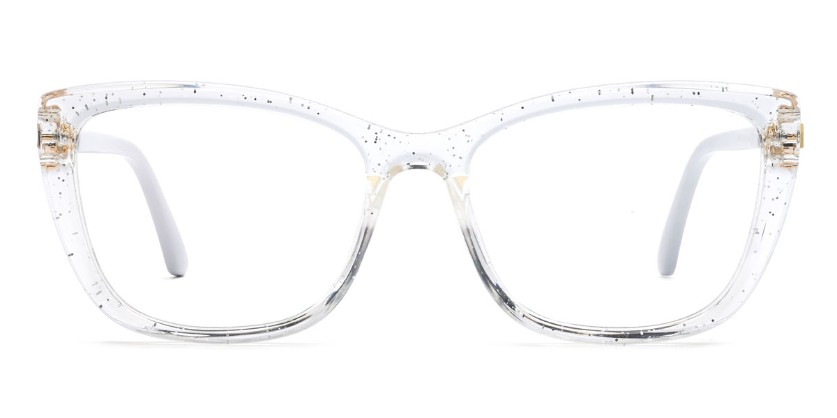 Clear Cailyn Glasses - Cat Eye Glasses