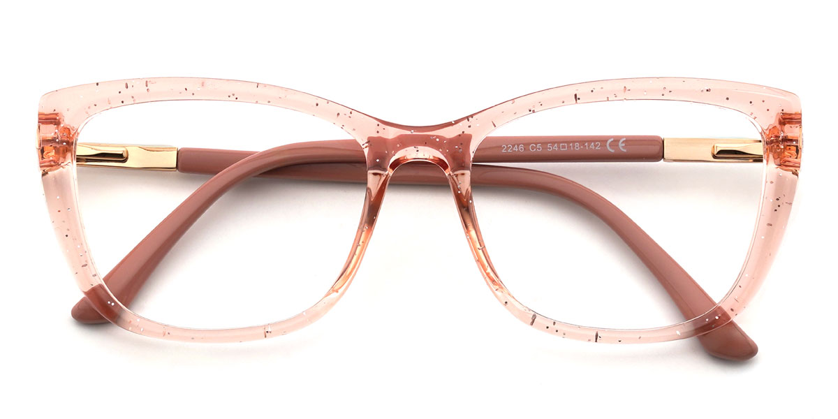Pink Cailyn Glasses - Cat Eye Glasses