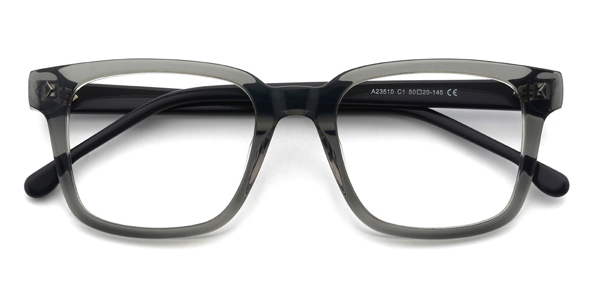 Grey Tristin Glasses - Rectangle Glasses