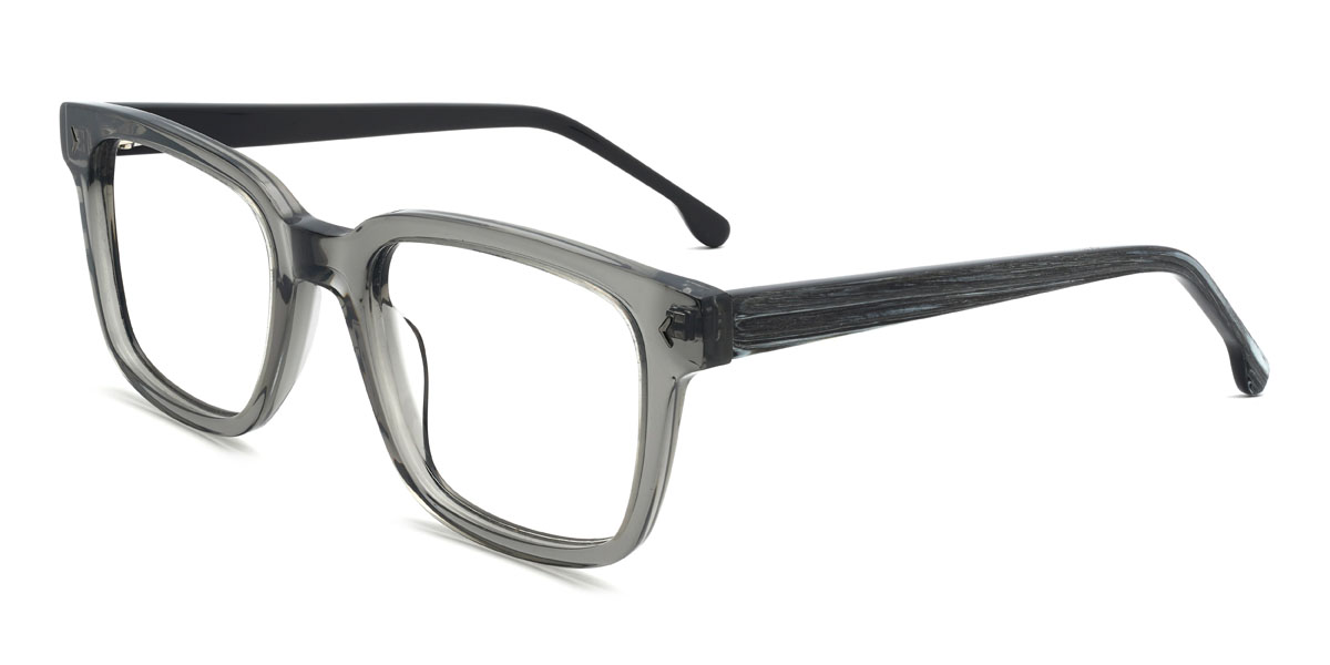 Grey Tristin Glasses - Rectangle Glasses