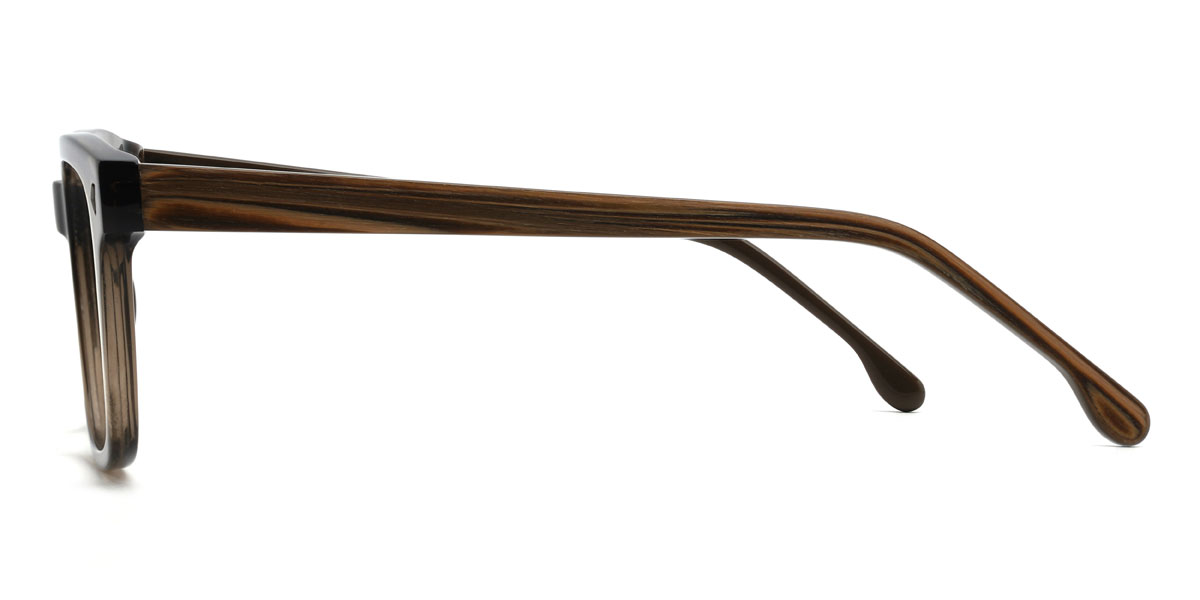 Brown Tristin Glasses - Rectangle Glasses