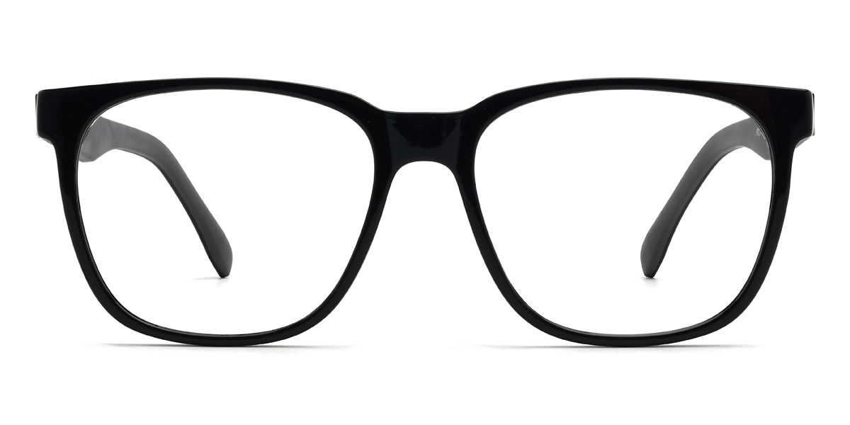 Black Ameen Glasses - Square Glasses