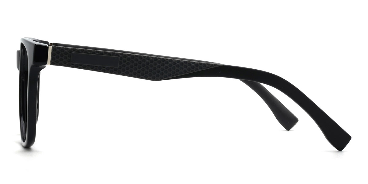Black Ameen Glasses - Square Glasses