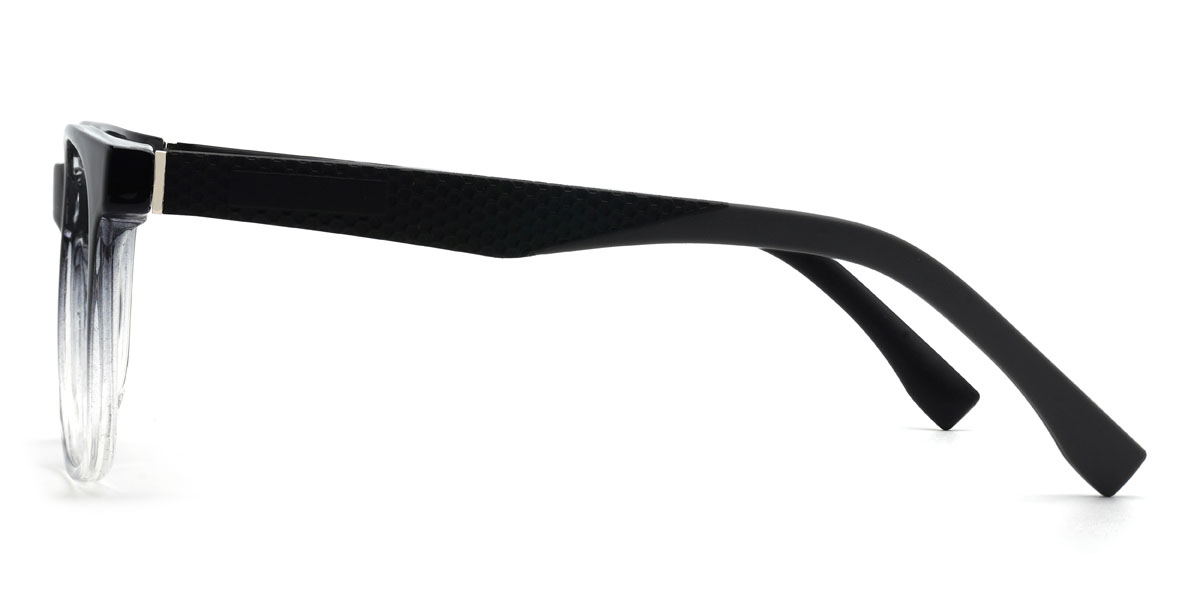 Black Clear Ameen Glasses - Square Glasses
