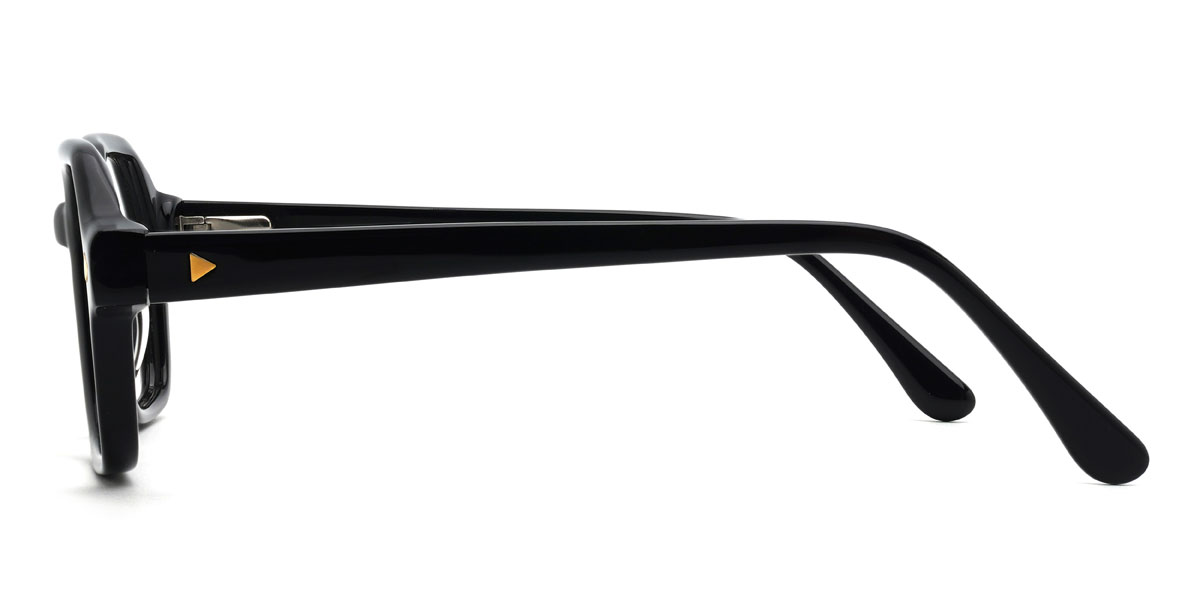 Black Cornelius Glasses - Rectangle Glasses