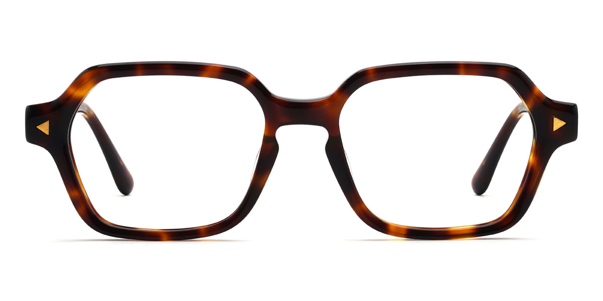 Tortoiseshell Cornelius Glasses - Rectangle Glasses