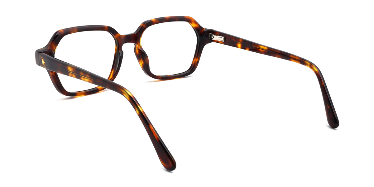 Tortoiseshell Cornelius Glasses - Rectangle Glasses