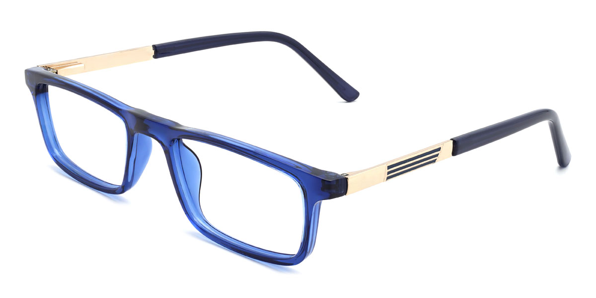 Blue Varun Glasses - Rectangle Glasses