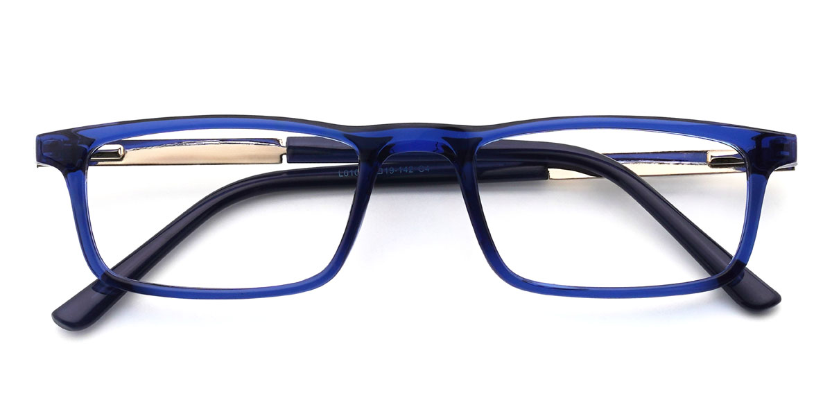 Blue Varun Glasses - Rectangle Glasses