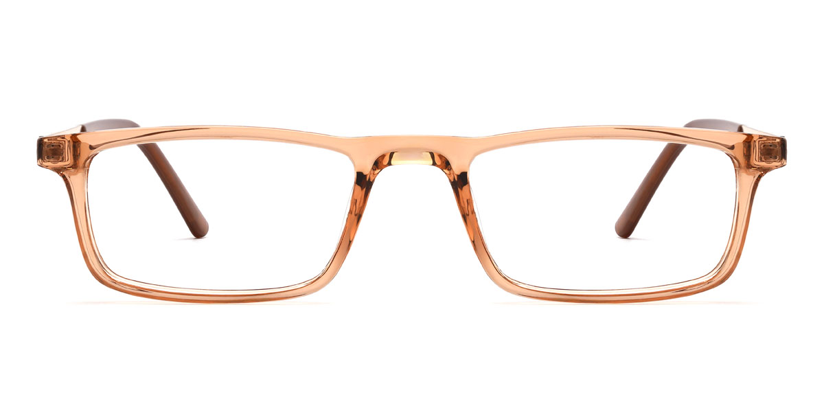Orange Varun Glasses - Rectangle Glasses