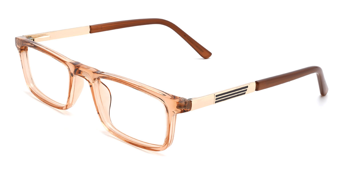 Orange Varun Glasses - Rectangle Glasses