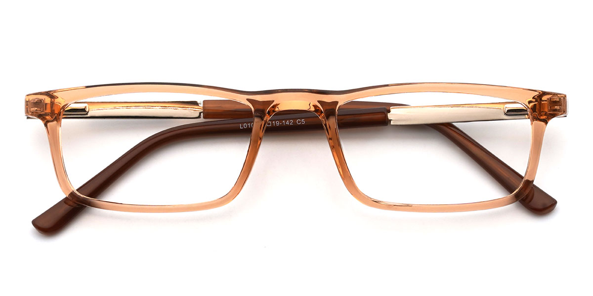 Orange Varun Glasses - Rectangle Glasses