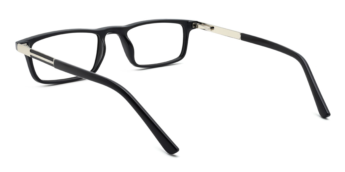 Black Marek Glasses - Rectangle Glasses