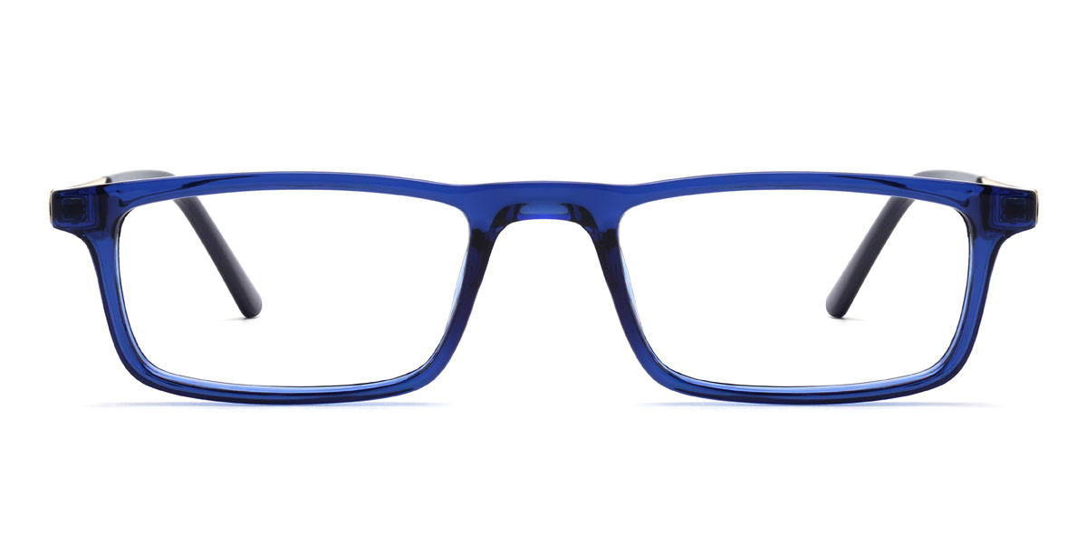 Blue Marek Glasses - Rectangle Glasses