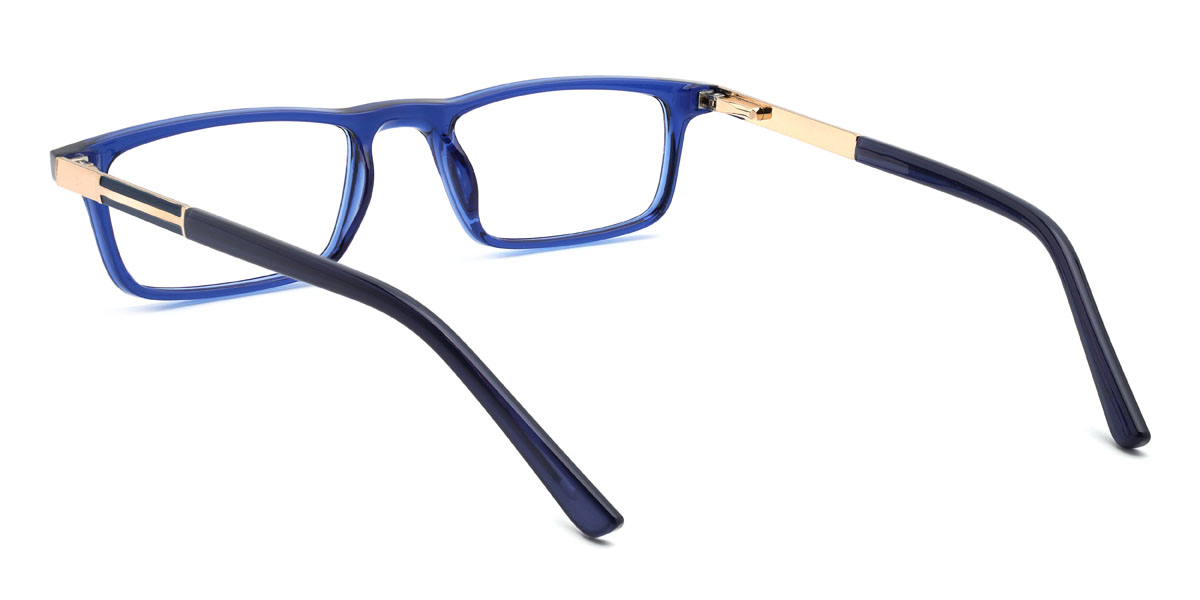 Blue Marek Glasses - Rectangle Glasses