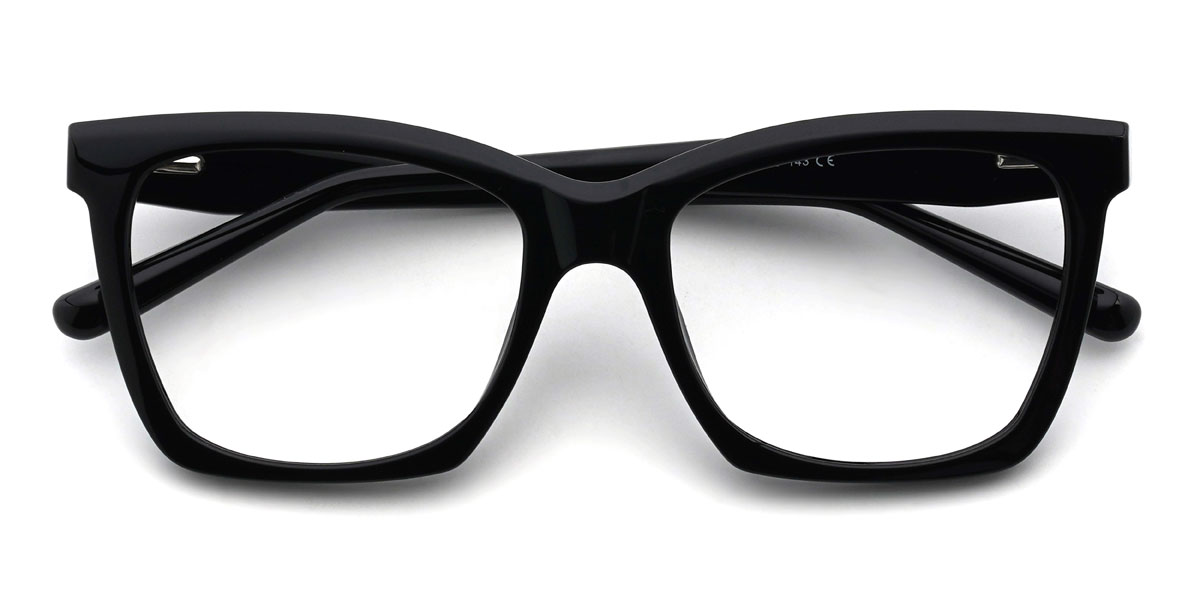 Noir Nella Lunettes - Rectangle Glasses