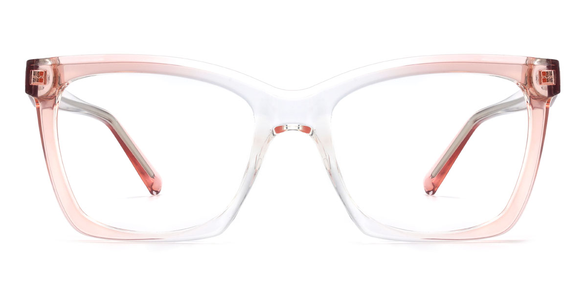 Dégradé rose Nella Lunettes - Rectangle Glasses