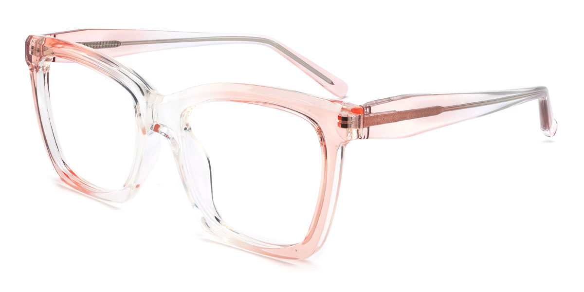 Dégradé rose Nella Lunettes - Rectangle Glasses