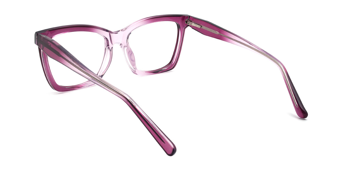 Dégradé Violet Nella Lunettes - Rectangle Glasses