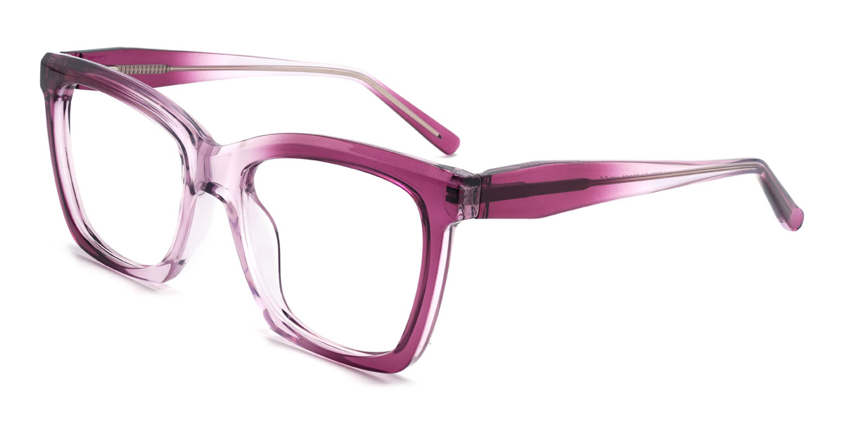 Dégradé Violet Nella Lunettes - Rectangle Glasses