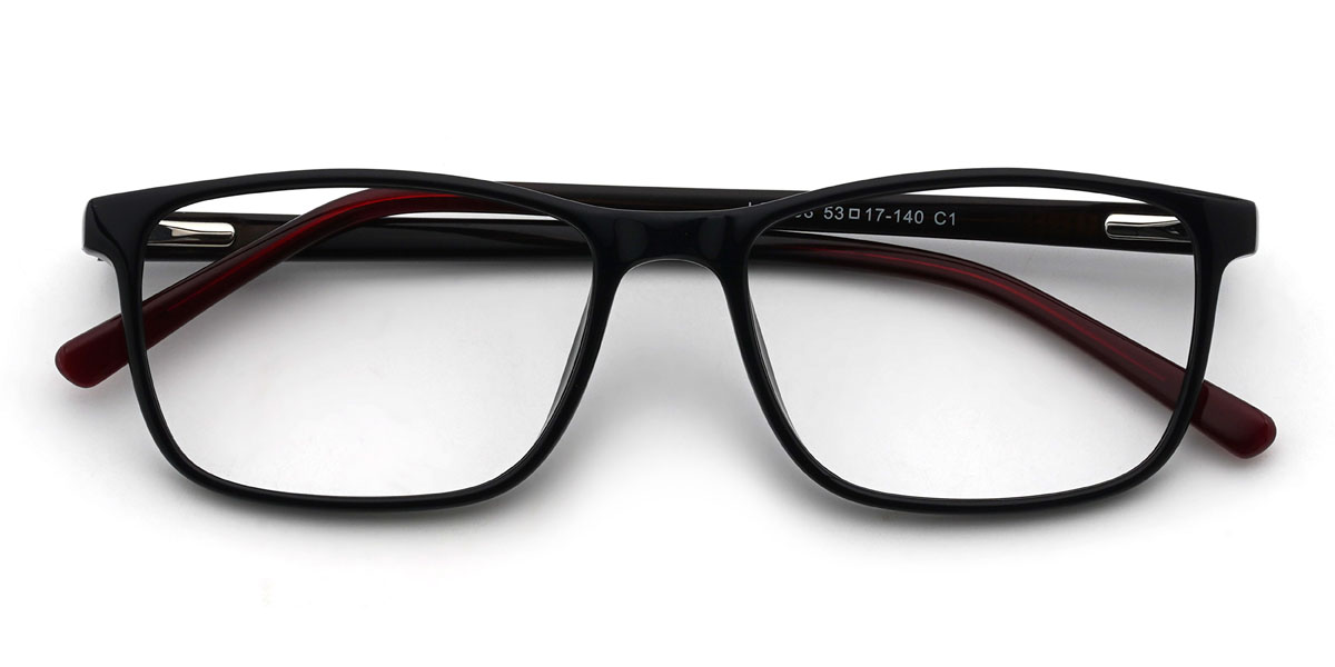 Noir Fawaz Lunettes - Rectangle Glasses
