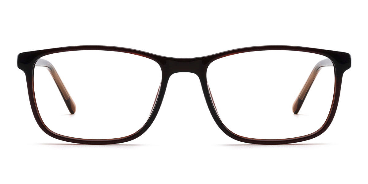 Marron Fawaz Lunettes - Rectangle Glasses