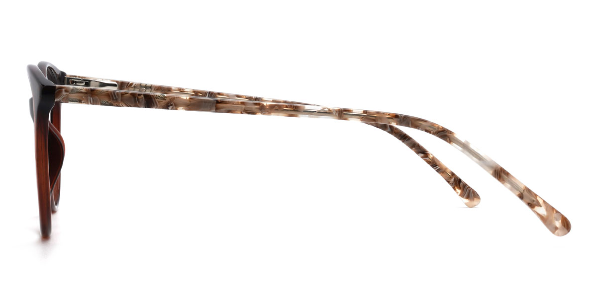 Marron Shaylee Lunettes - Oval Glasses