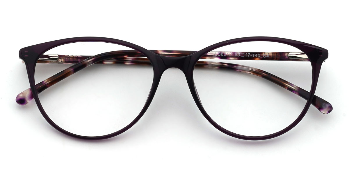 Pourpre Shaylee Lunettes - Oval Glasses