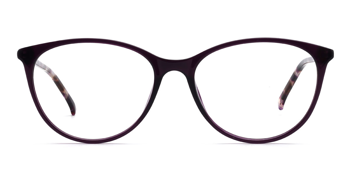 Pourpre Shaylee Lunettes - Oval Glasses