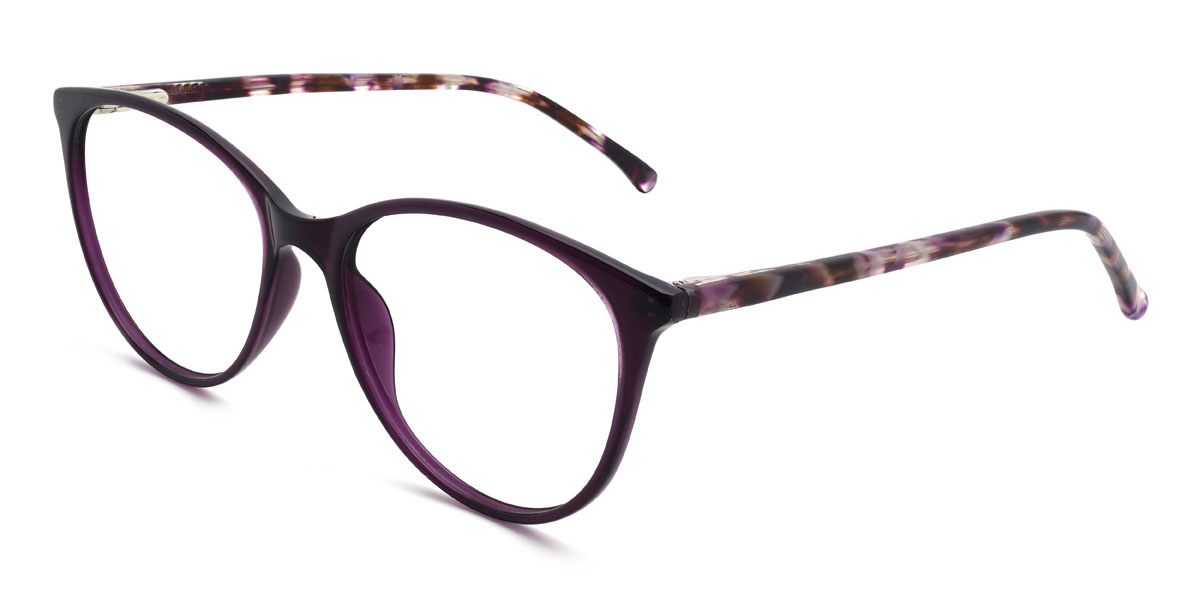 Pourpre Shaylee Lunettes - Oval Glasses