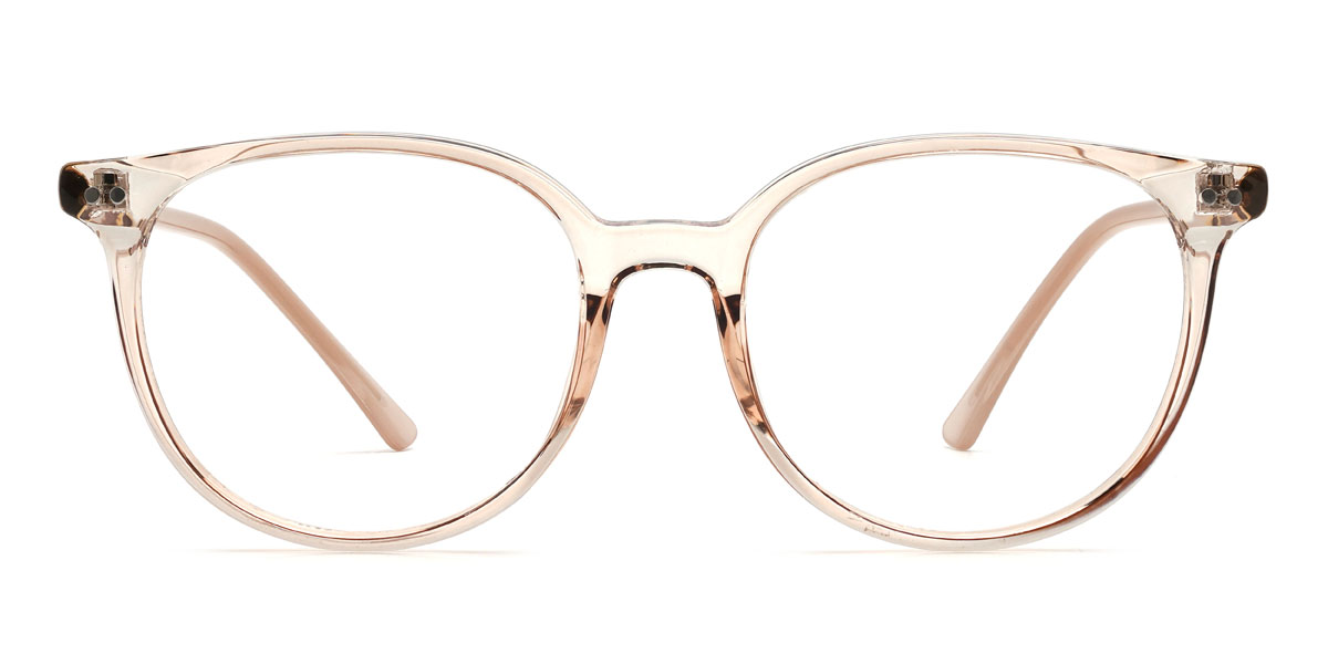 Champagne Megha Lunettes - Oval Glasses
