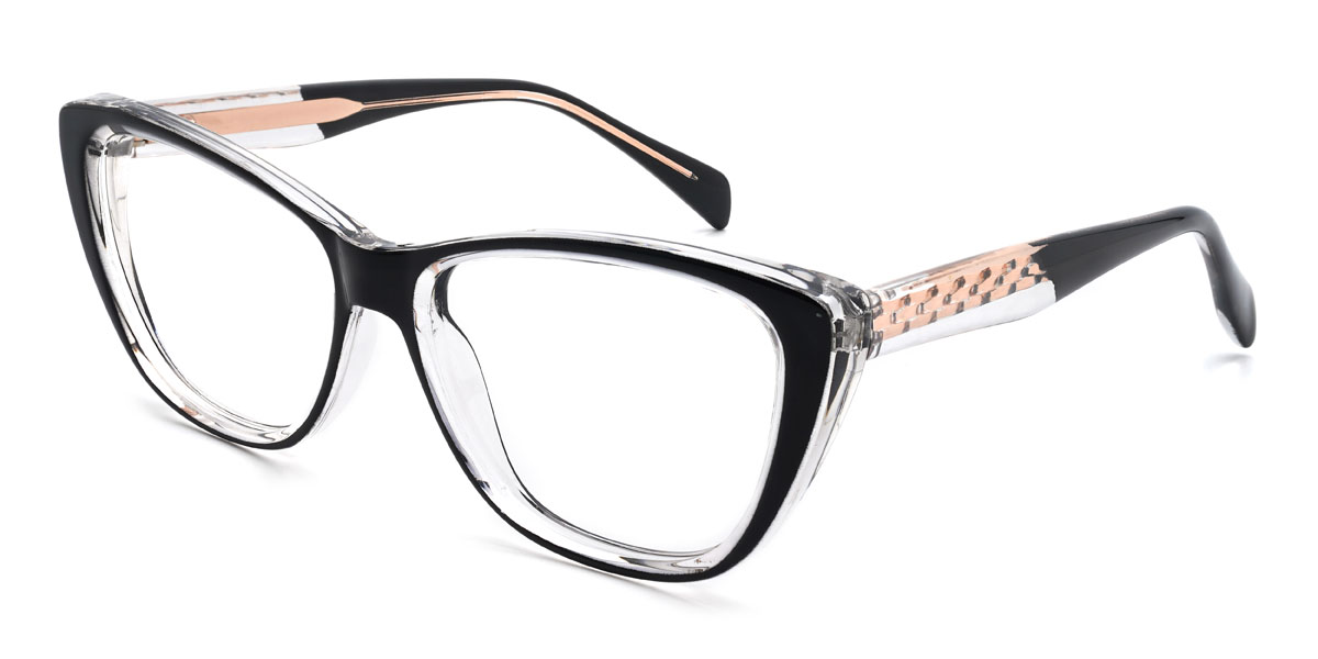 Noir Arisha Lunettes - Cat Eye Glasses