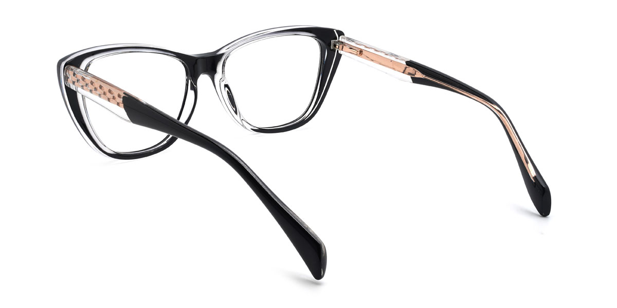 Noir Arisha Lunettes - Cat Eye Glasses