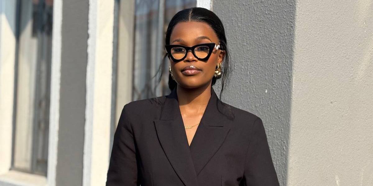 Black Debra Glasses - Cat Eye Glasses