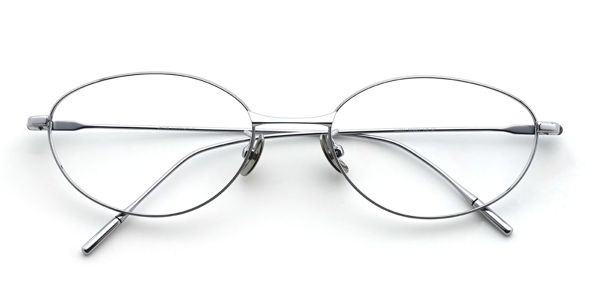 Silver Fiorella Glasses - Oval Glasses