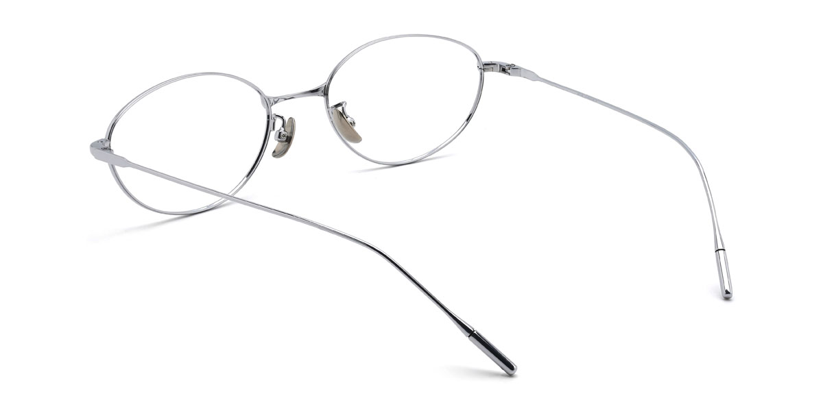 Silver Fiorella Glasses - Oval Glasses