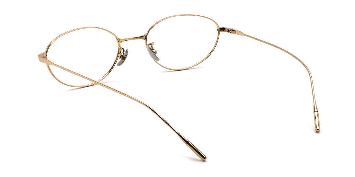 Gold Fiorella Glasses - Oval Glasses