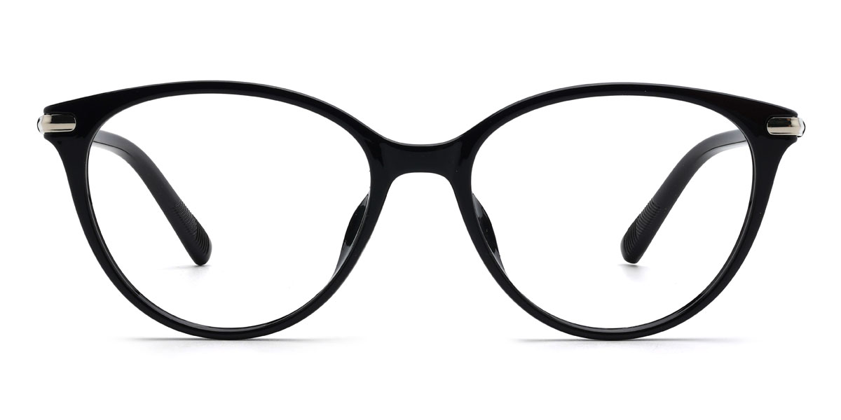 Black Demir - Oval Glasses