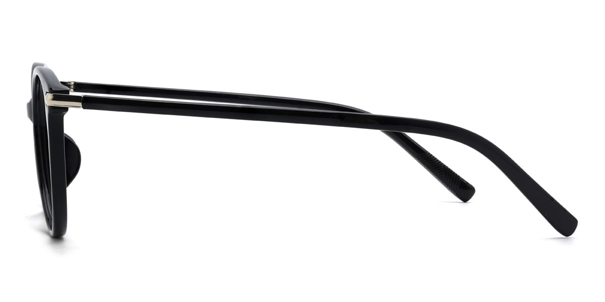 Black Demir Glasses - Oval Glasses