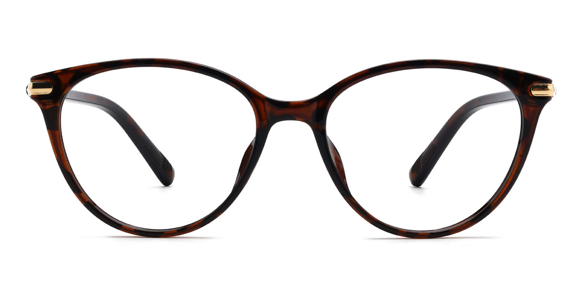 Tortoiseshell Demir Glasses - Oval Glasses